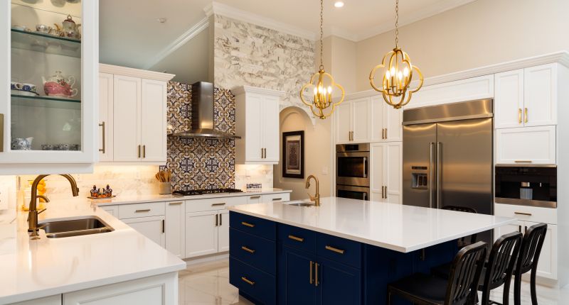 Cherry Cabinet Refacing in Austin, TX