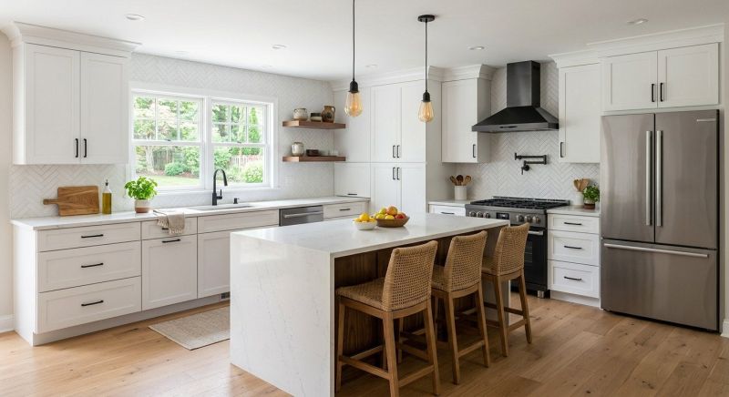 New Kitchen Installation in Carmel, IN